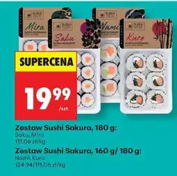 Biedronka Zestaw sushi Sakura, 180 g oferta