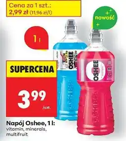 Biedronka Napój Oshee, 1 l oferta