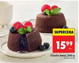 Biedronka Ciasto lawa, 240 g oferta