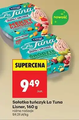 Biedronka Sałatka tuńczyk La Tuna Lisner, 160 g oferta