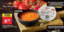 Biedronka Zupa pomidorowa z makaronem orzo 450 g oferta