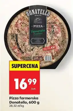 Biedronka Pizza farmerska Donatello , 600 g oferta