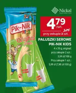 Stokrotka Market PALUSZKI SEROWE PIK-NIK KIDS oferta