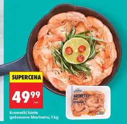Biedronka Krewetki białe gotowane Marinero, 1 kg oferta