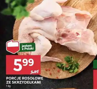 Stokrotka Market Porcje rosołowe ze skrzydełkami oferta