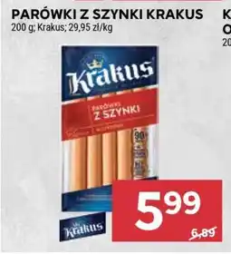 Stokrotka Market Parówki z szynki Krakus oferta