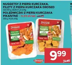 Stokrotka Market Nuggetsy z piersi kurczaka, filety z piersi kurczaka Drosed oferta