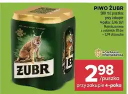 Stokrotka Market Piwo ŻUBR oferta