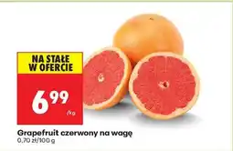 Biedronka Grapefruit czerwony na wage oferta