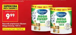 Biedronka Ręcznik papierowy Queen Mega Sweep, 120 m oferta