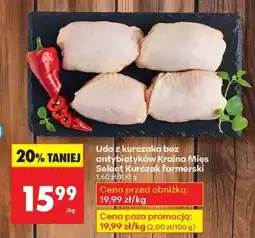 Biedronka Udo z kurczaka bez antybiotyków Kraina Mięs Select Kurczak farmerski oferta