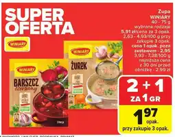 Carrefour Market Zupa Winiary oferta