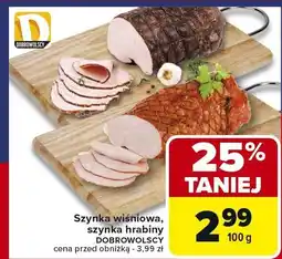 Carrefour Market Szynka wiśniowa Dobrowolscy oferta