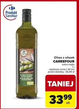 Carrefour Market Oliwa z oliwek Carrefour extra virgin oferta