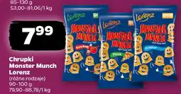 Netto Chrupki Monster Munch Lorenz (różne rodzaje) oferta