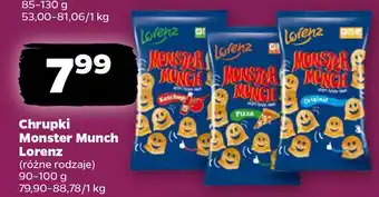 Chrupki Monster Munch Lorenz (różne rodzaje)