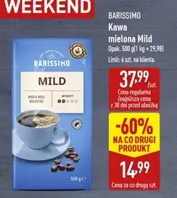 ALDI Kawa mielona Mild Barissimo oferta