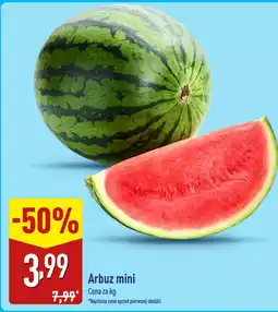 ALDI Arbuz mini Aldi oferta