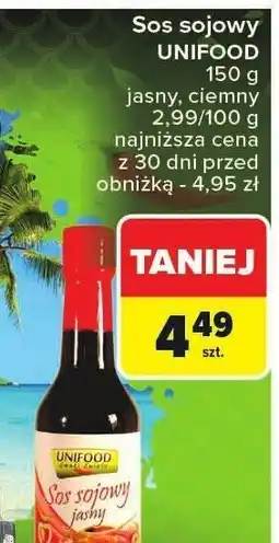Carrefour Sos sojowy Unifood oferta