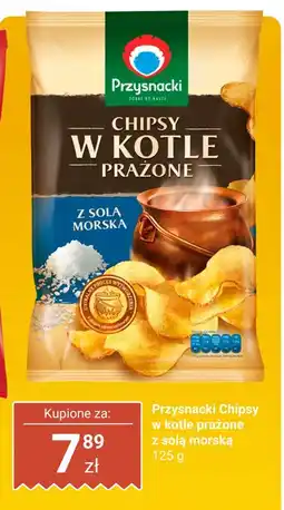Biedronka Chipsy w kotle prażone z solą morską Przysnacki oferta