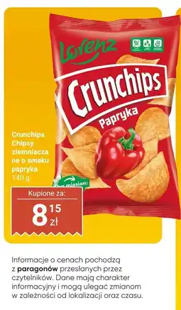 Biedronka Chipsy paprykowe Lorenz oferta