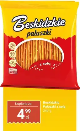 Biedronka Paluszki z solą Beskidzkie oferta