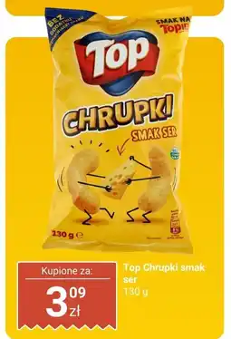 Biedronka Chrupki smak ser Top oferta