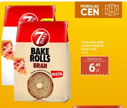Biedronka Chrupki 7 Days Bake Rolls chlebowe różne rodzaje oferta