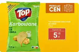 Biedronka Chipsy Top Karbowane smak ser cebula oferta