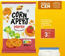 Biedronka Wafle kukurydziane Good Food Corn A'Petit Mini o smaku papryki oferta