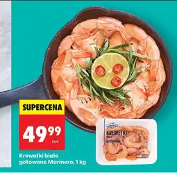 Biedronka Krewetki białe gotowane Marinero oferta