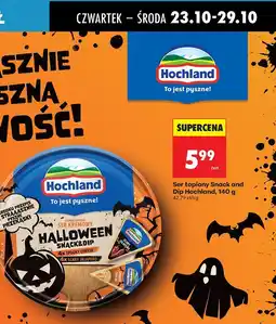 Biedronka Ser topiony Snack and Dip Hochland Halloween, 140 g oferta