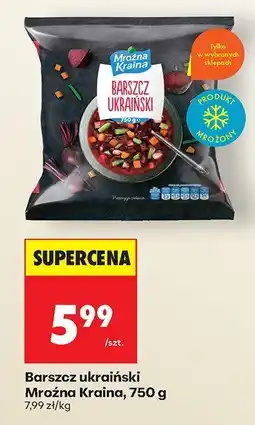 Biedronka Barszcz ukraiński Mrożna Kraina 750g oferta