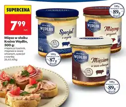 Biedronka Mięso w słoiku, mięsny przysmak Kraina Wedlin oferta