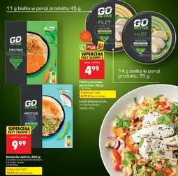 Biedronka Danie Go Active, 400 g: kurczak z puree marchewkowym, kurczak z ryżem oferta