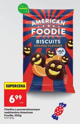 Biedronka Ciastka z pomarańczowym nadzieniem American Foodie, 350g oferta