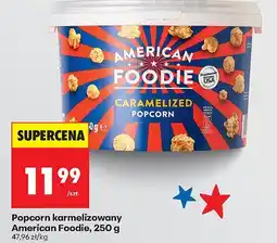 Biedronka Popcorn karmelizowany American Foodie, 250 g oferta