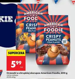 Biedronka Orzeszki w chrupkiej skorupce American Foodie, 200 g różne rodzaje oferta