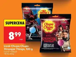 Biedronka Lizak Stranger Things różne rodzaje Chupa Chups oferta
