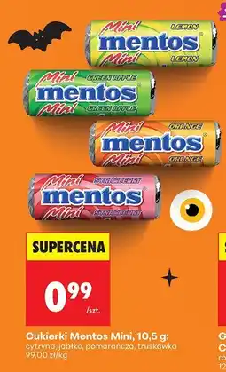 Biedronka Cukierki Mini cytryna Mentos oferta