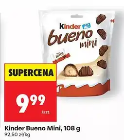 Biedronka Batoniki Kinder Bueno Mini oferta