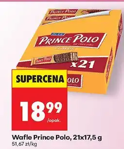 Biedronka Wafle 12-pak Prince Polo oferta