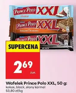 Biedronka Wafelek XXL kokos Prince Polo oferta