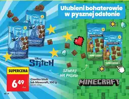 Biedronka Ciastka Stich lub Minecraft, 100 g Mexes oferta