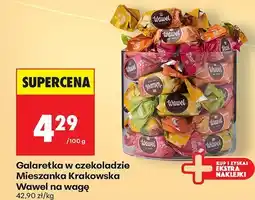 Biedronka Galaretka w czekoladzie Mieszanka Krakowska na wagę Wawel oferta
