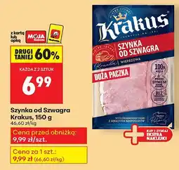 Biedronka Szynka od Szwagra Krakus oferta