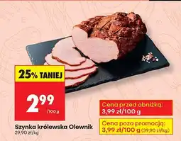 Biedronka Szynka królewska Olewnik oferta