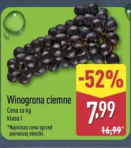 ALDI Winogrona oferta