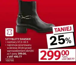 Selgros Sztyblety damskie oferta