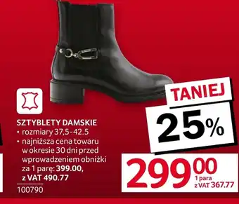 Selgros Sztyblety damskie oferta